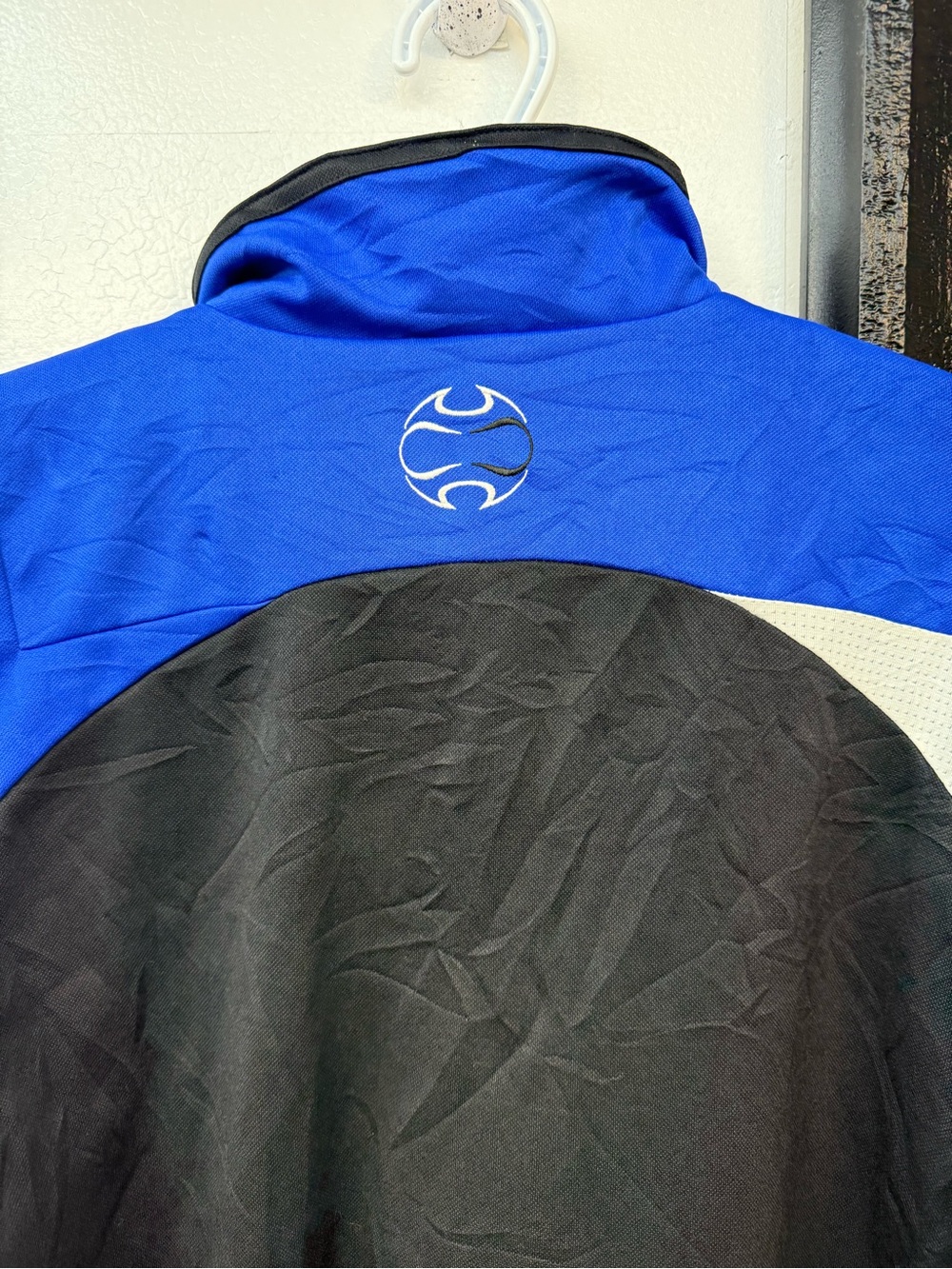adidas Black & Blue Lightweight Soccer Pullover - Picture 6 of 7